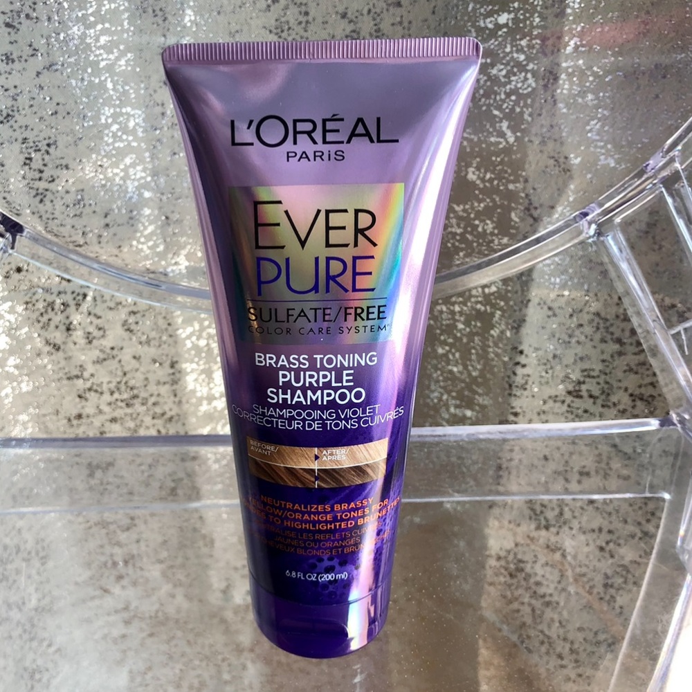 🆕 L’Oréal Paris EverPure Brass Toning Purple Shampoo